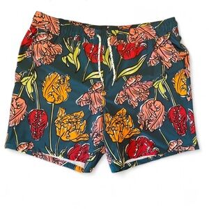 Men’s Floral Print Swim Shorts by George